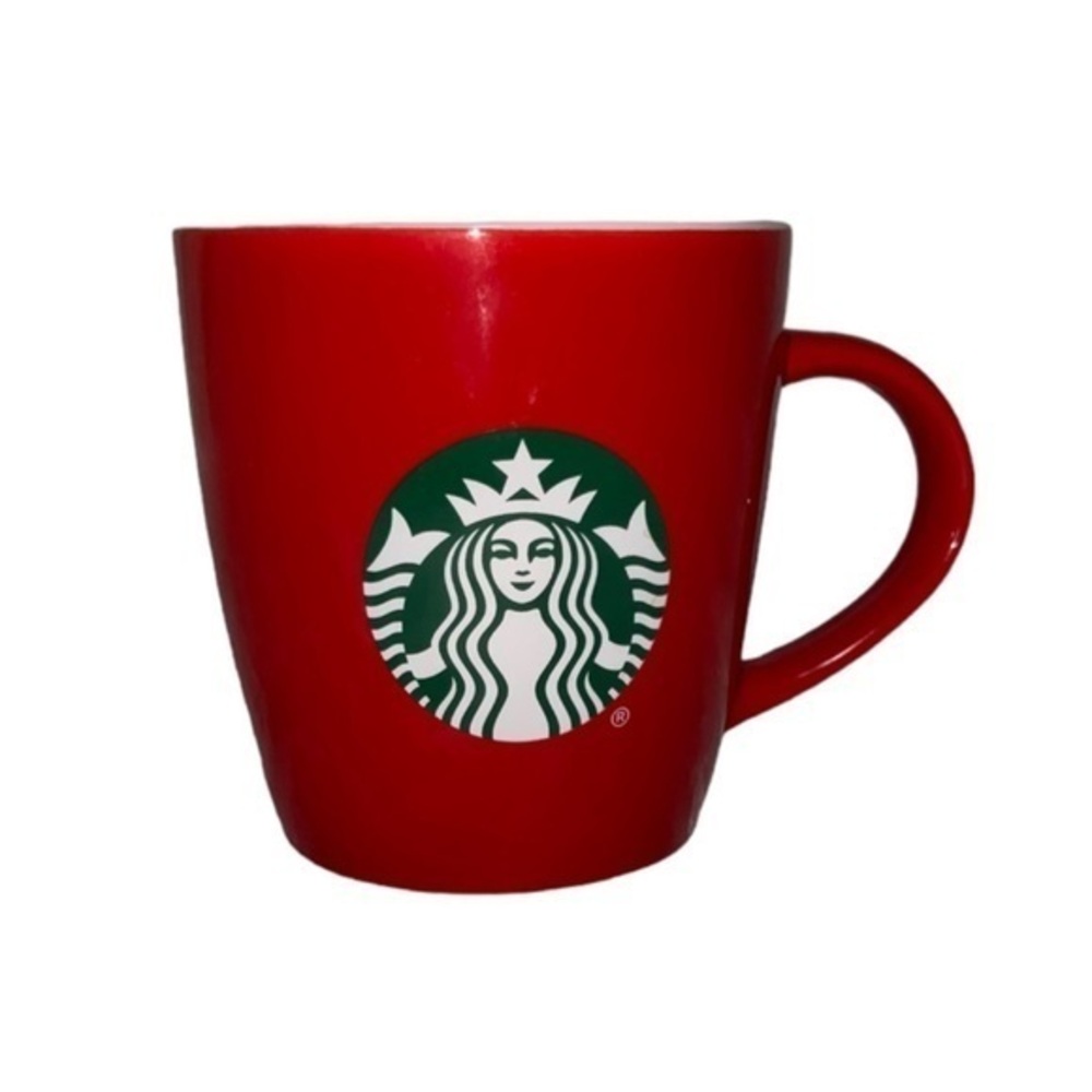 Starbucks Red 12oz 2020 Logo Coffee Mug Cup